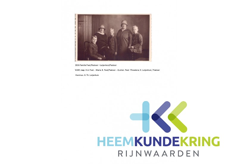 1926 - familie Peet -Lutjenhuis uit Coll. J.Peet . Coll HKR (10)